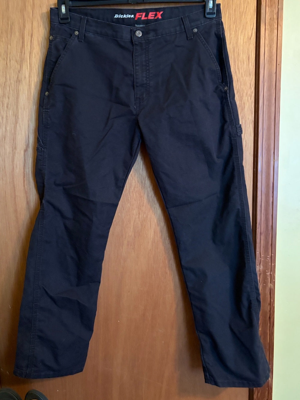 Dickies FLEX Men's Black Relaxed Carpenter Jeans
